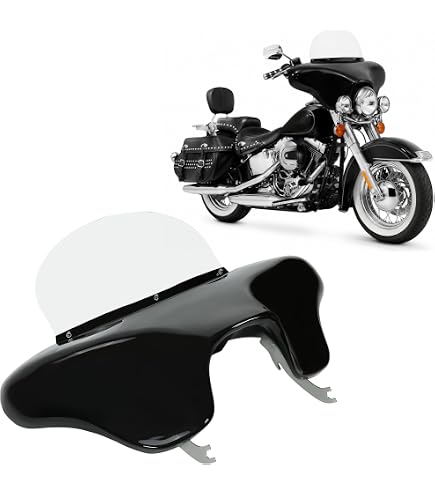 HARLEY DAVIDSON　バットウイング？　ヤッコカウル　ヘリテイジ Amazon.com: Aoicils Front Batwing Fairing Fit for 1986-2015 Harley